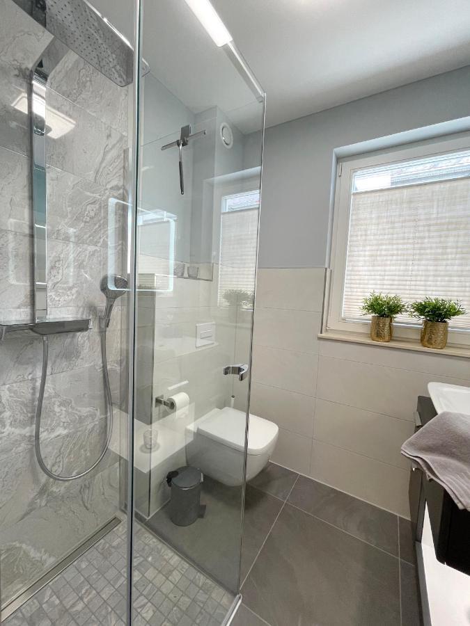 Villa Am Meer Glowe Apartment Eg Bagian luar foto