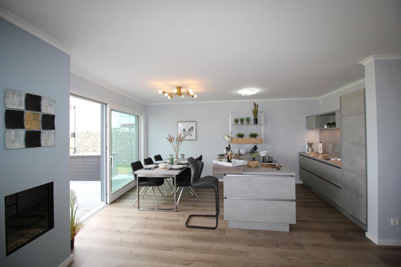 Villa Am Meer Glowe Apartment Eg Bagian luar foto
