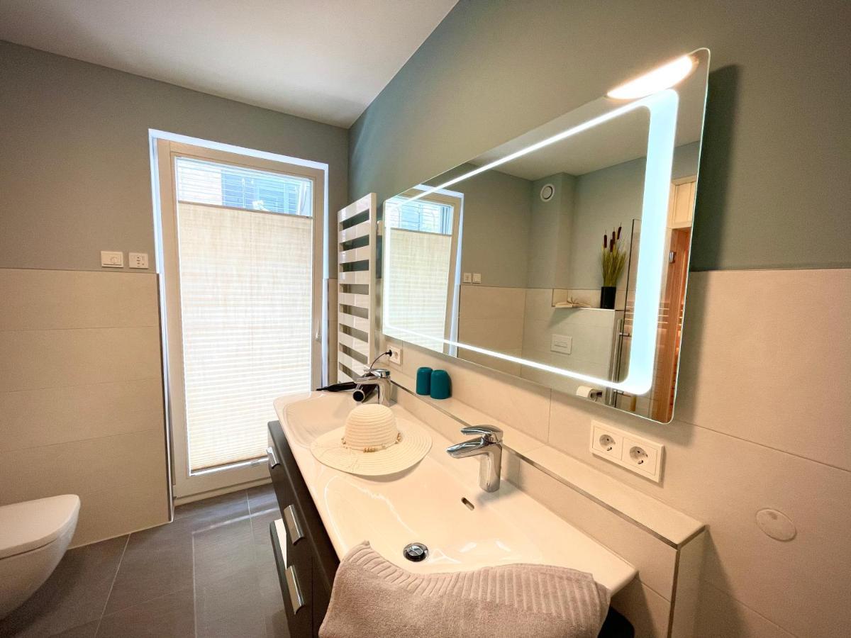 Villa Am Meer Glowe Apartment Eg Bagian luar foto