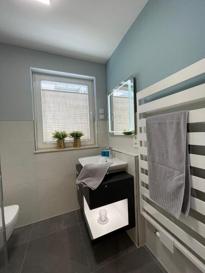 Villa Am Meer Glowe Apartment Eg Bagian luar foto